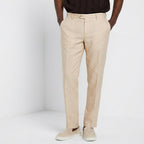 New York Icon Flex men's chino pants in linen and cotton twill regular fit