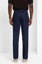 New York Icon Flex pantalon chino homme en twill de lin et coton regular fit