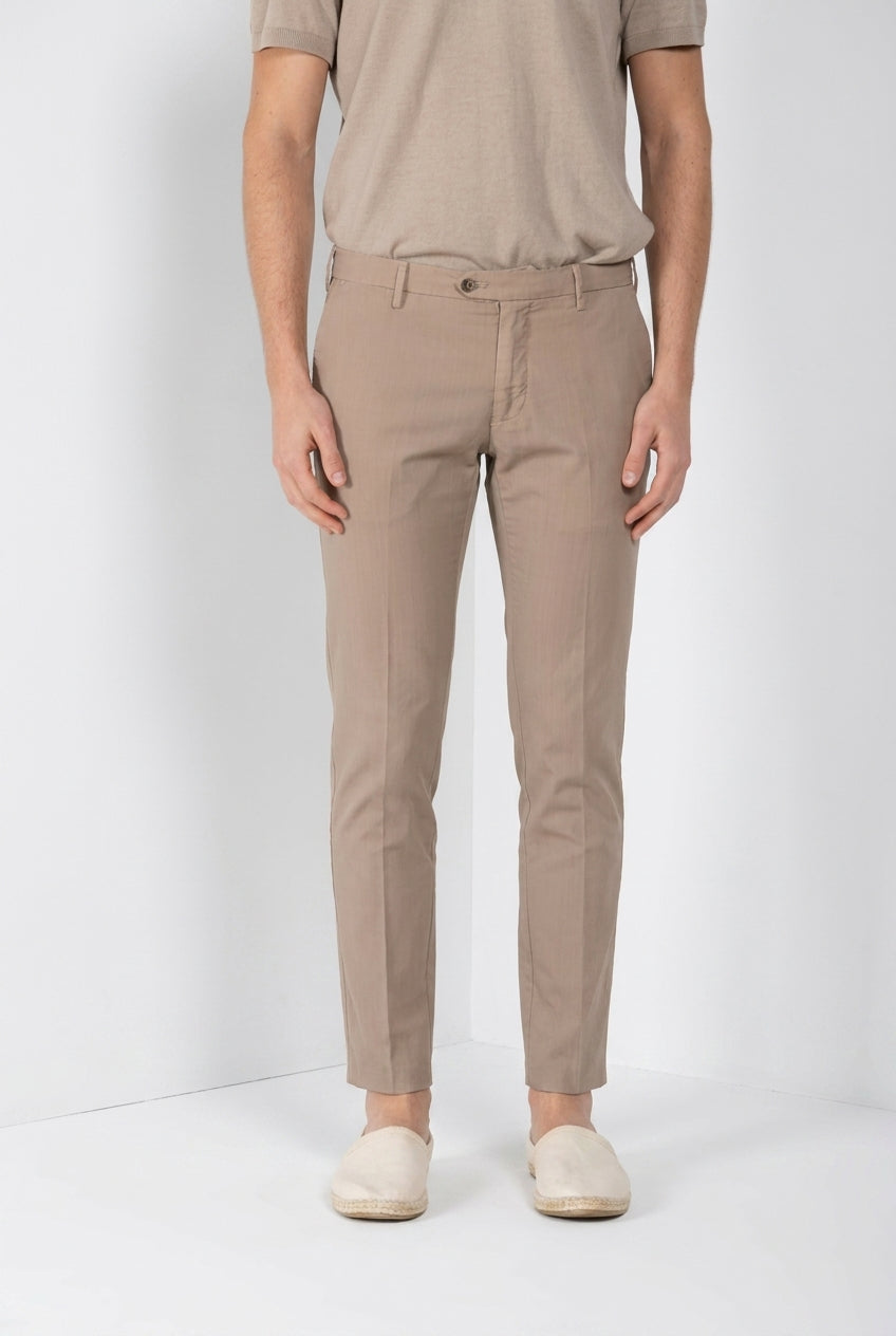 New York pantalon chino homme en twill de laine regular fit
