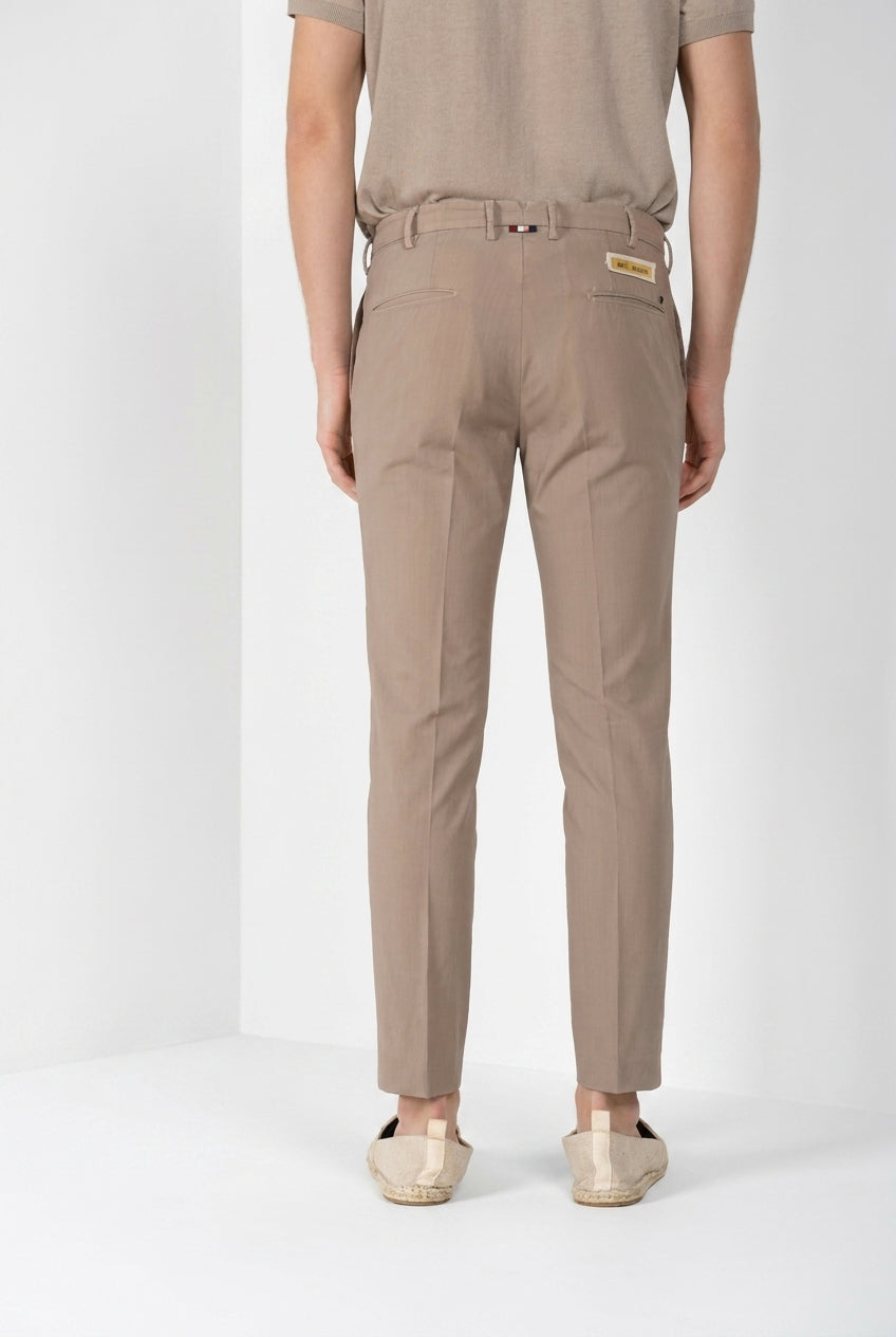 New York pantalon chino homme en twill de laine regular fit