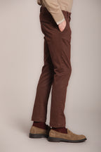 Milano Herren Chino Hose in Gabardine Stretch Extra Slim Fit ①