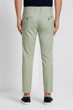 Milano men's chino pants in stretch gabardine extra slim fit ①