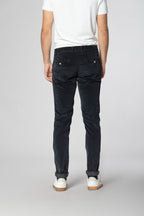 Milano pantalon chino homme en velours 500 raies extra slim fit