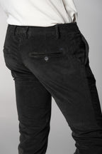 Milano pantalone chino uomo in velluto 500 righe extra slim fit