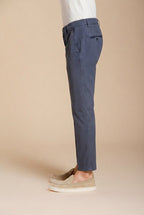 Milano men's chino pants in stretch gabardine extra slim fit ①