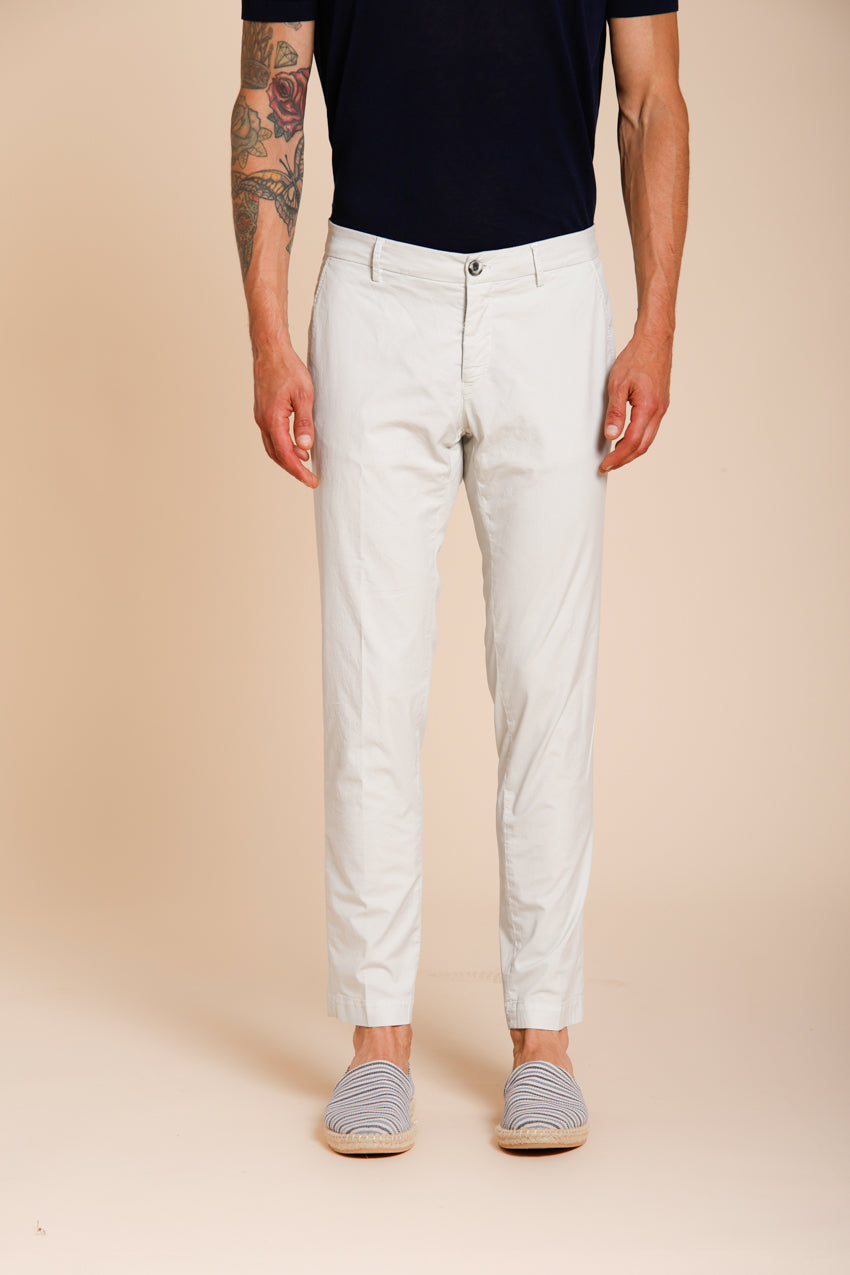 Milano Hose Chino Herren aus Stretch Gabardine extra slim fit ①