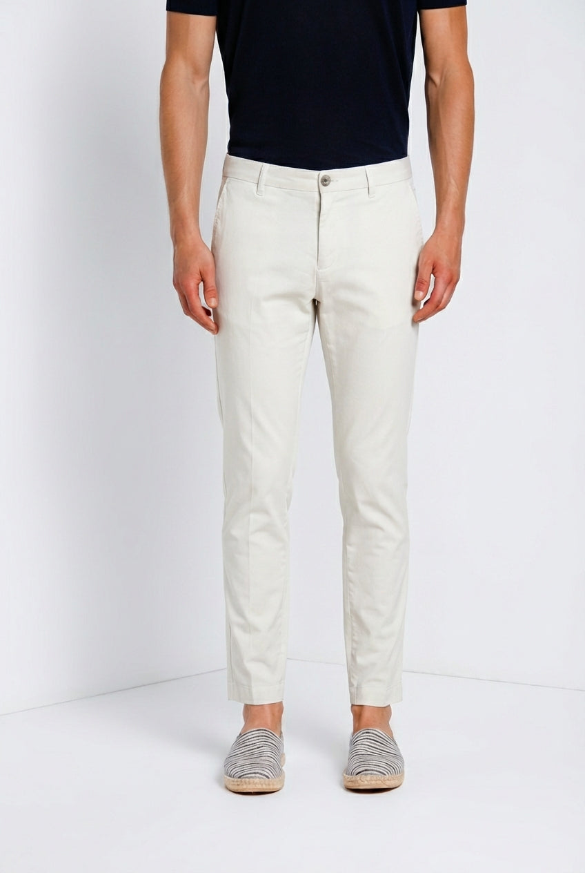 Milano Herren Chinohose aus Stretch Gabardine extra slim fit ①
