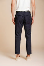 Milano men's chino pants in stretch gabardine extra slim fit ①