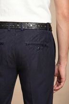 Milano Hose Chino Herren aus Stretch-Gabardine extra slim fit ①