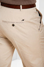 Milano men's chino pants in stretch gabardine extra slim fit ①