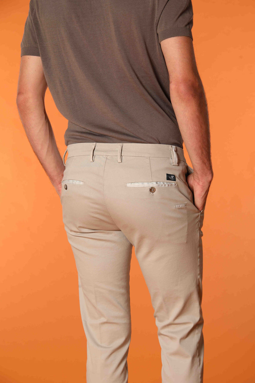 Forte Dei Marmi Stripes pantalón chino hombre en tricot fino extra slim fit  