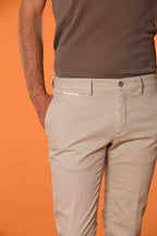 Forte Dei Marmi Stripes pantalón chino hombre en tricot fino extra slim fit  
