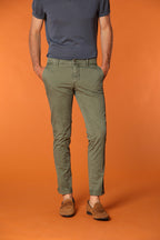 Milano Essential pantalón chino en algodón pima twill stretch Extra slim fit