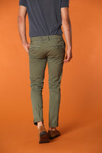 Milano Essential pantalón chino en algodón pima twill stretch Extra slim fit