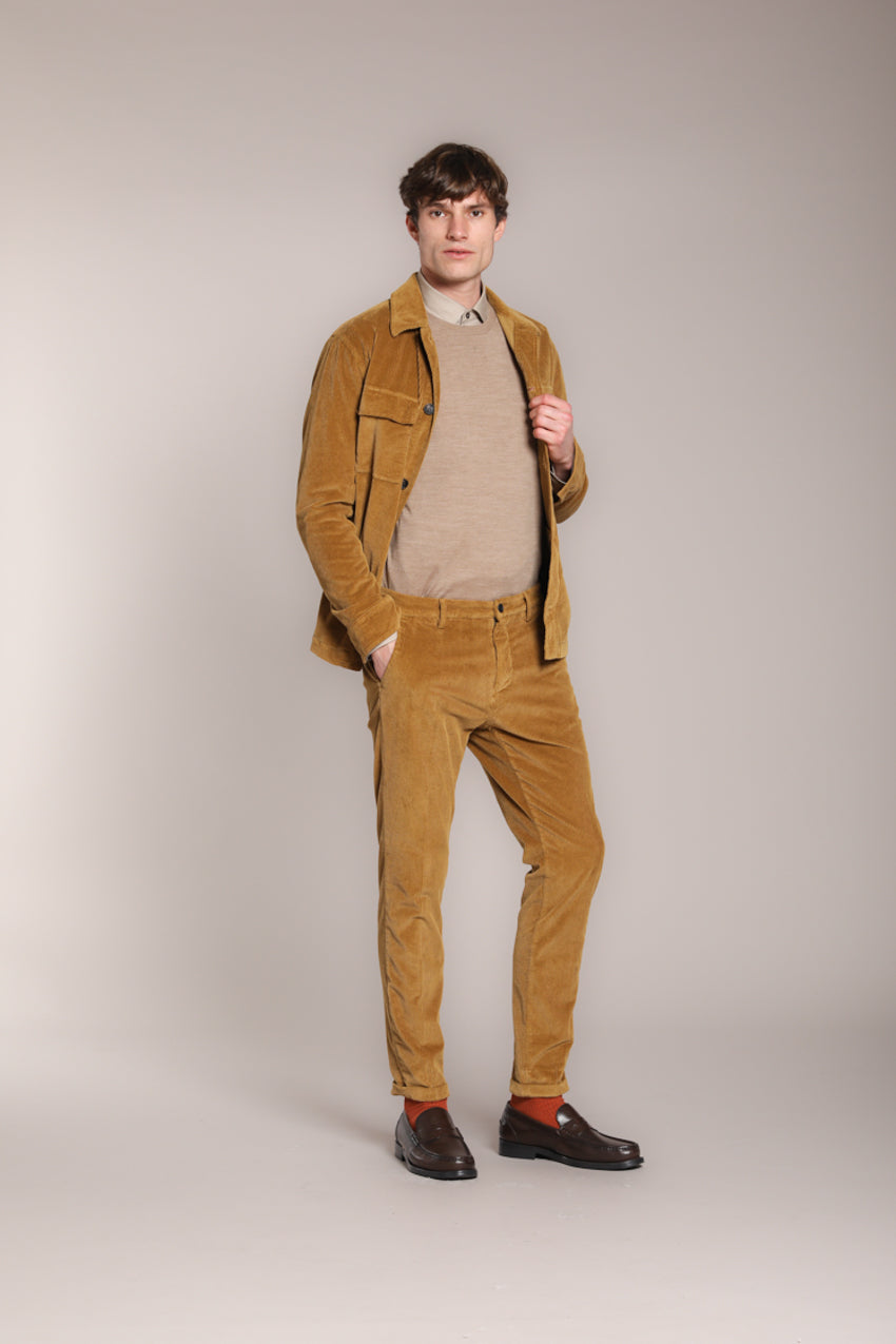 Osaka men's chino pants in 500-line corduroy carrot fit