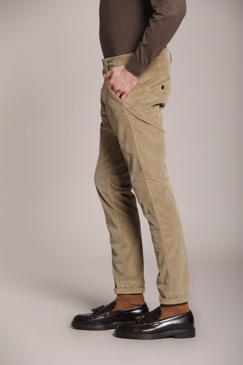 Osaka men's chino pants in 500-line corduroy carrot fit