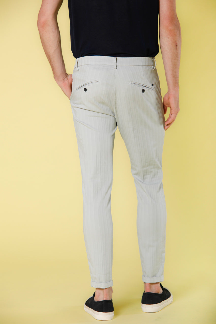 Image 3 du pantalon chino homme en coton stretch célestine avec resca 3D modéle Osaka Style par Mason's