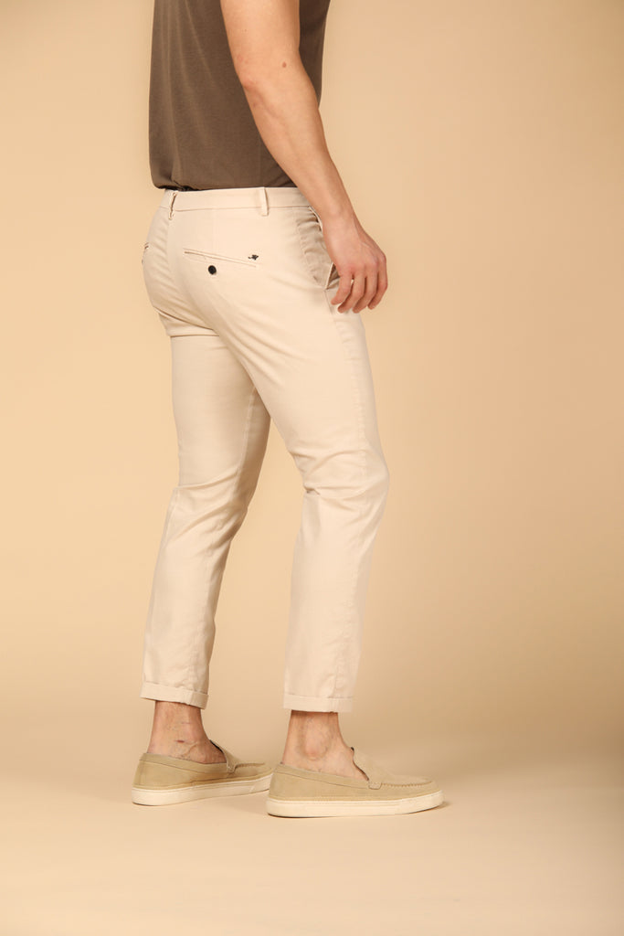 Image 4 of men's Osaka Style chino pants in stucco color, carrot fit by Mason's