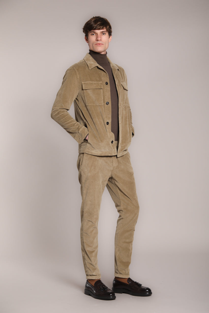 Osaka men's chino pants in 500-line corduroy carrot fit