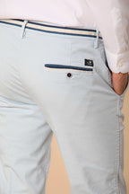 Torino Summer pantalone chino uomo in twill di cotone e lyocell slim fit