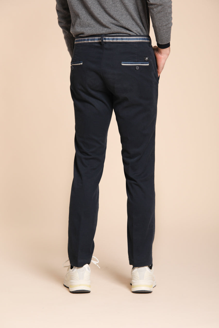 Foto 6 Torino Winter pantalone chino uomo in gabardina stretch slim fit