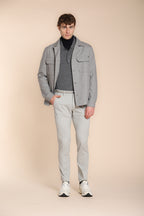 Foto 3 Torino Winter pantalone chino uomo in gabardina stretch slim fit