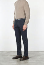 Torino Winter pantalón chino de hombre en gabardina stretch, slim fit