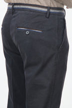 Torino Winter pantalón chino de hombre en gabardina stretch, slim fit