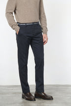 Torino Winter pantalón chino de hombre en gabardina stretch, slim fit