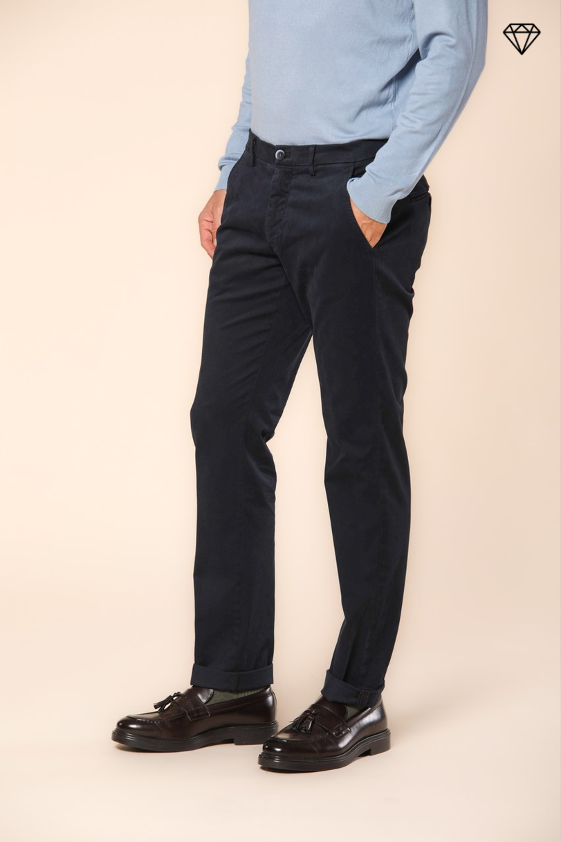 Torino men's chino pants in gabardine slim fit  ①