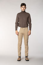 Torino Flex pantalone chino uomo in raso slim fit