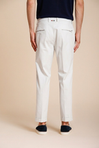 Torino Flex men's chino pants in stretch gabardine slim fit ①