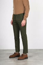 Torino Flex pantalone chino uomo in raso slim fit ①