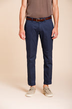 Torino Flex Hose Chino Herren aus Stretch-Gabardine slim fit ①