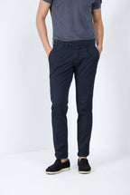 Torino 1 Pinces Flex Hose Chino Herren aus super stretch Gabardine slim fit