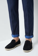 Torino City Travel pantalón chino hombre en raso técnico stretch slim fit