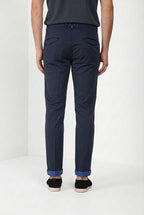 Torino City Travel pantalón chino hombre en raso técnico stretch slim fit