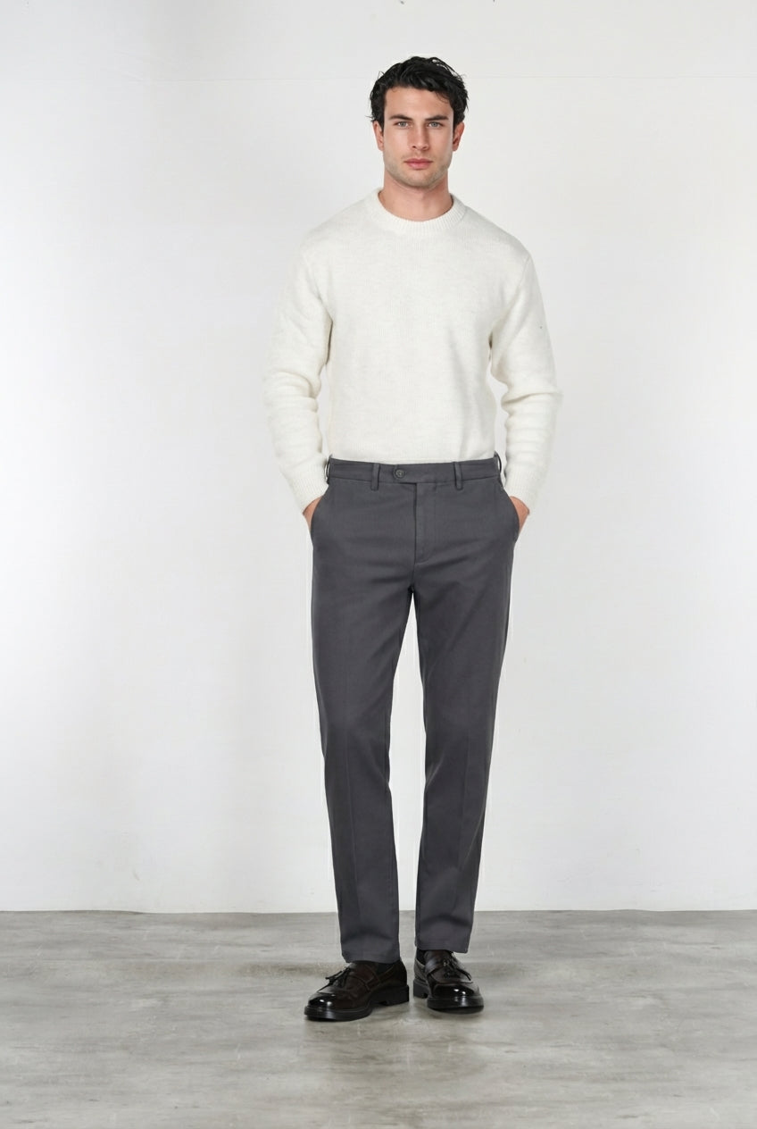 Square Work Chinohose für Herren aus Stretch-Bull mit relaxed fit