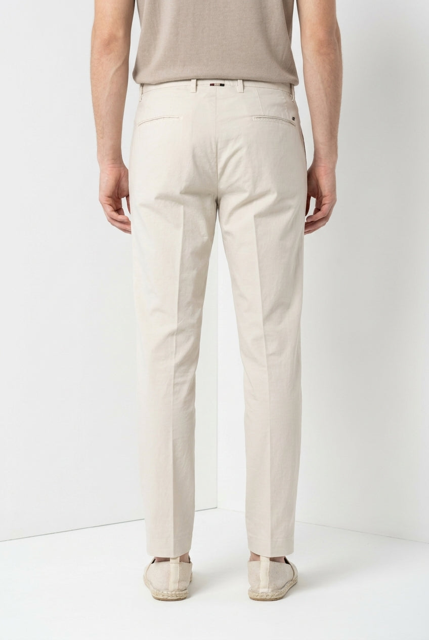 Boston men's chino pants in stretch cavalry relaxed fit