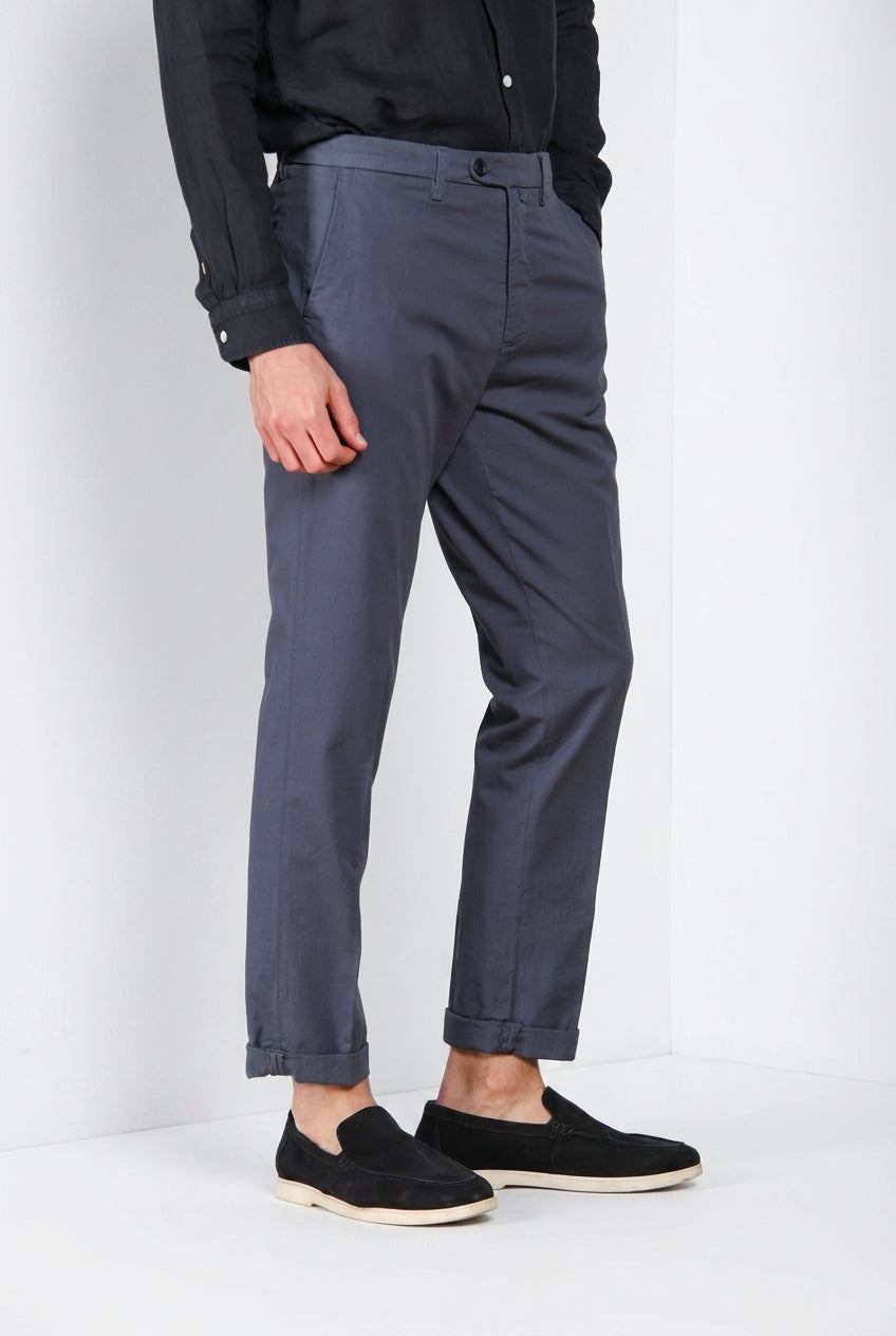 Boston men's chino pants in stretch cavalry relaxed fit
