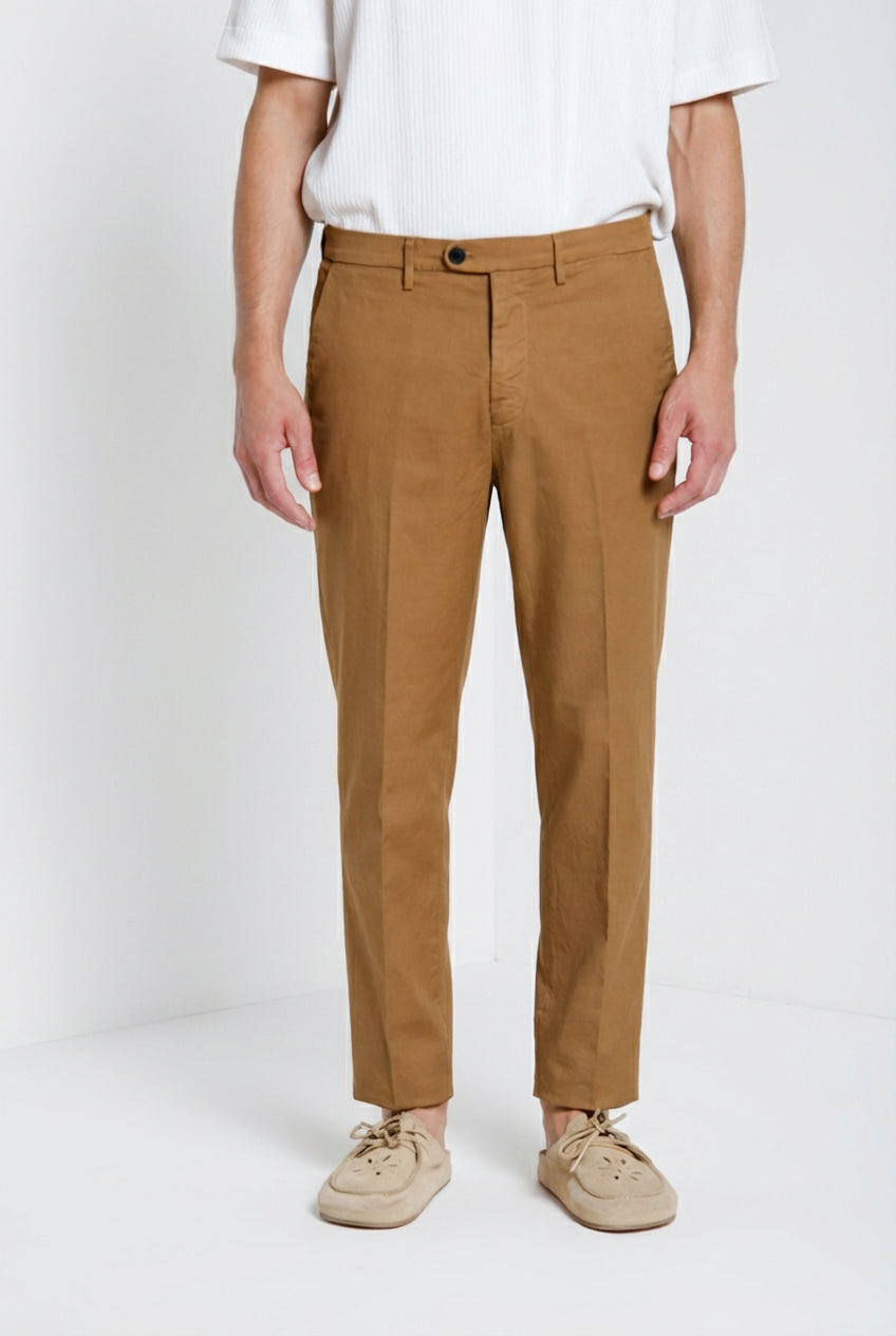 Boston men's chino pants in cavallery stretch relaxed fit