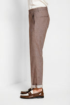 Boston men's chino pants in diagonal weave denim relaxed fit