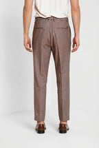 Boston men's chino pants in diagonal weave denim relaxed fit