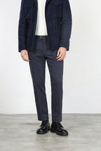 Garden men’s chino pants in stretch bull with carrot fit
