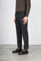 Paris pantalon chino homme en tricotine stretch carrot fit