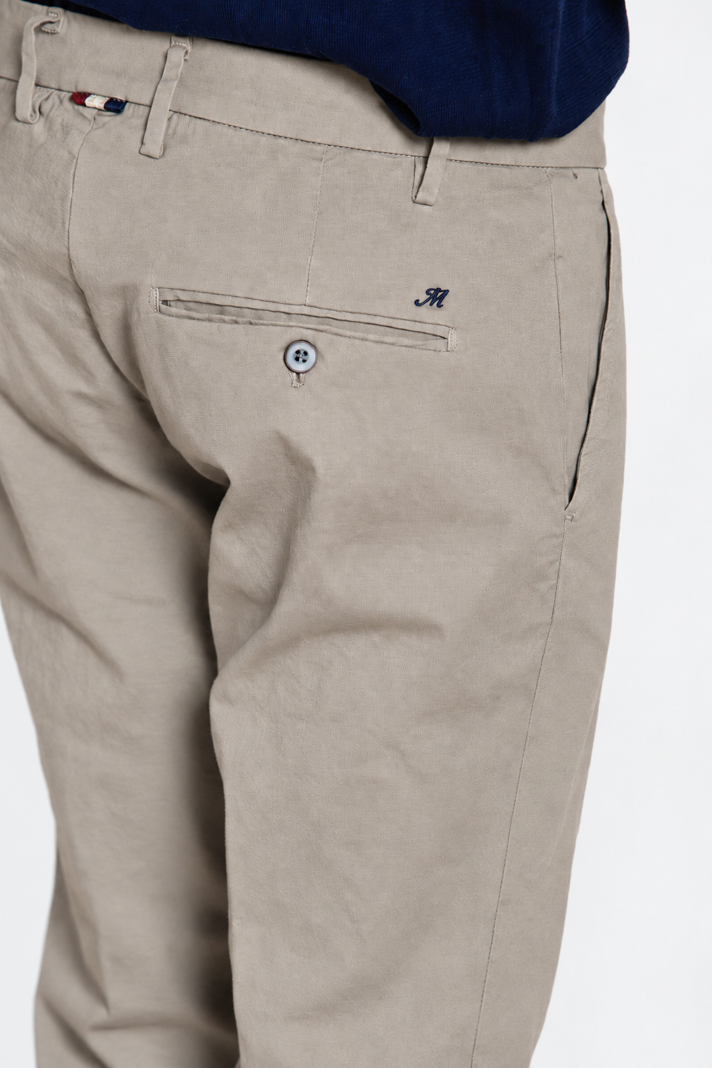 Milano Herren Chinohose aus Stretch-Gabardine extra slim fit ①