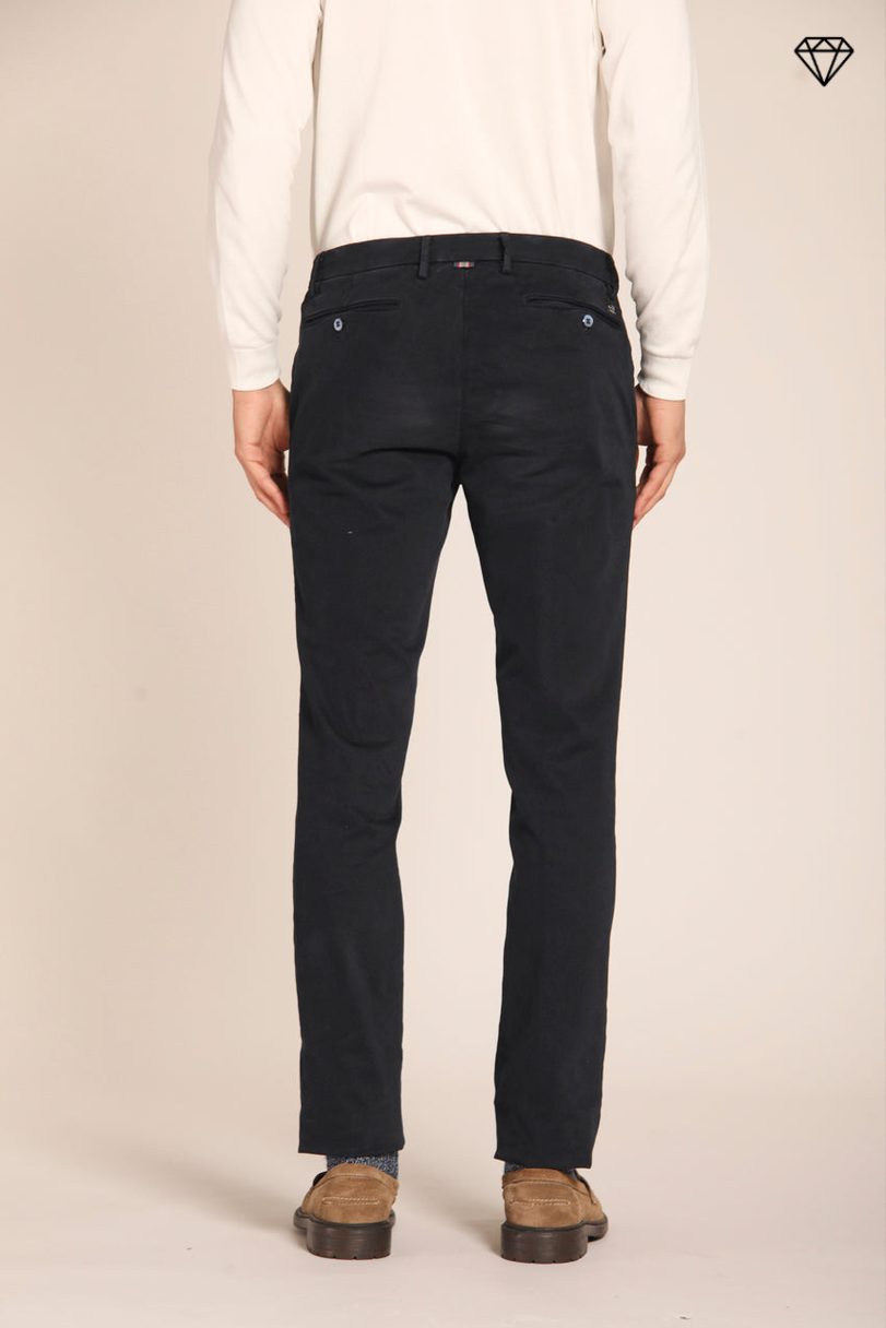 New York men's  chino pants in gabardine  stretch regular fit ①