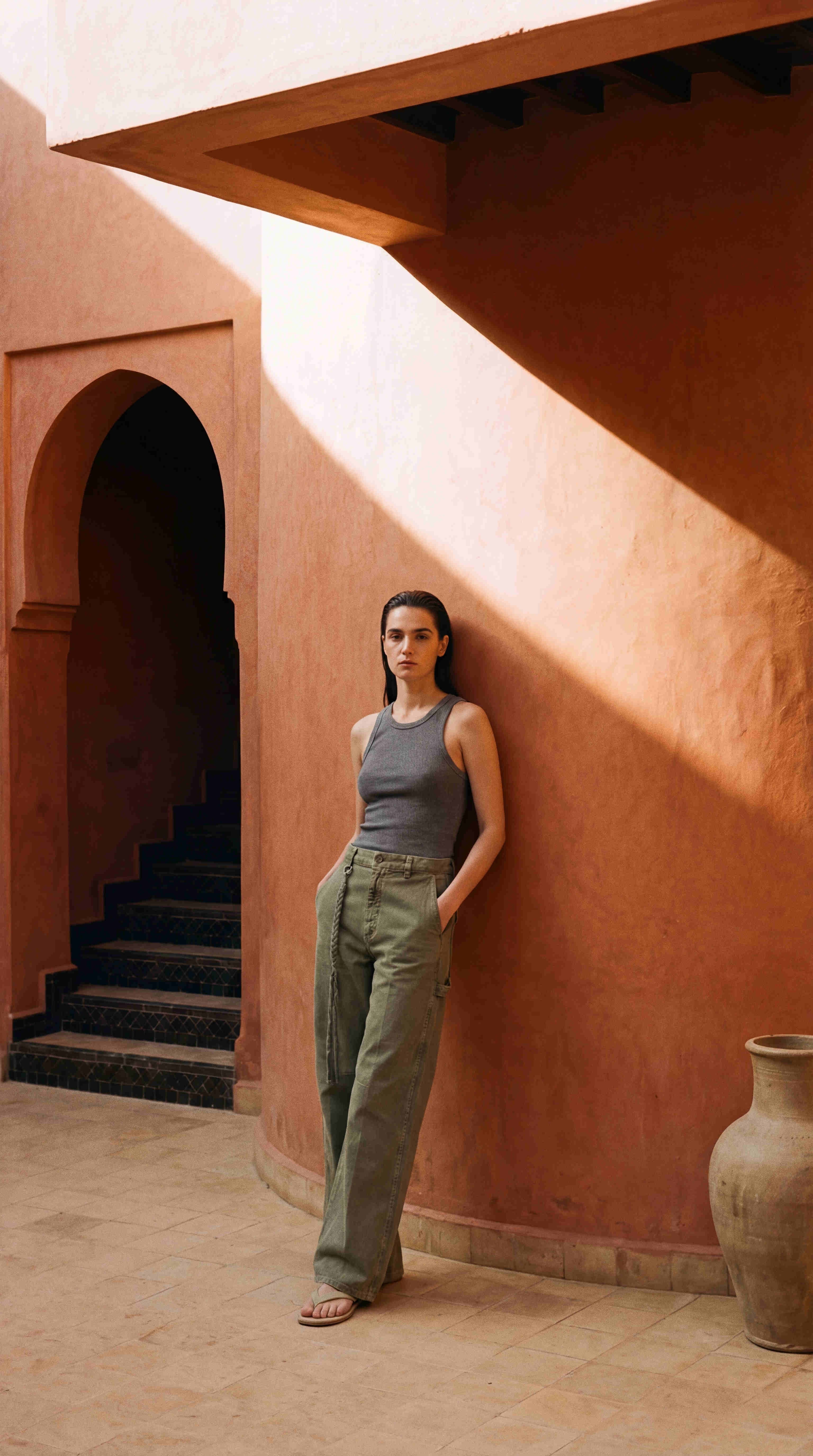 Valerie Damen-Ballon-Denimhose