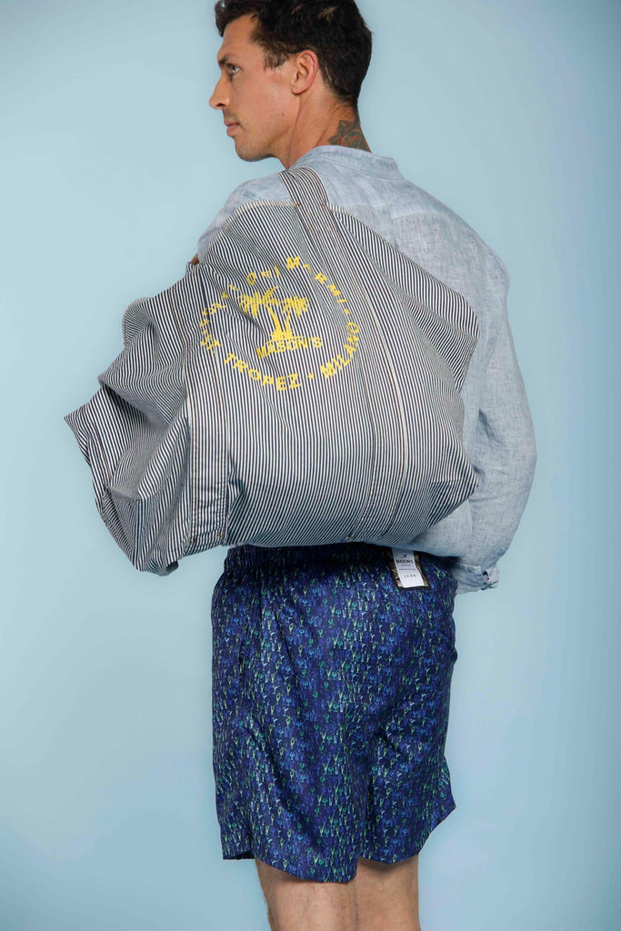 Mason's Bag unisex in cotton with yellow prints ① - Mason's US