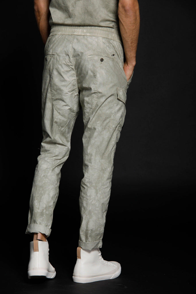 George pantalone cargo uomo in tela paracadute Logo edition carrot fit ① - Mason's 